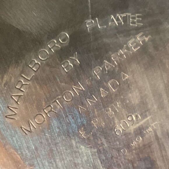 Marlboro by Morton Parker Silverplate Serving Bowl - Picture 6 of 15